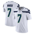 S.Seahawks #7 Uchenna Nwosu Player White Limited Vapor Untouchable Home Game Odoa Stitched Jerseys