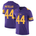 M.Vikings #44 Josh Metellus Player Purple Limited Color Rush Home Game Odoa Stitched Jerseys