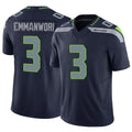 S.Seahawks #3 Nick Emmanwori Player Navy Limited Vapor F.U.S.E. Home Game Odoa Stitched Jerseys