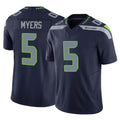 S.Seahawks #5 Jason Myers Player Navy Limited Vapor F.U.S.E. Home Game Odoa Stitched Jerseys