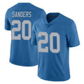 D.Lions #20 Barry Sanders Player Blue Limited Throwback Vapor Untouchable Odoa Stitched Jerseys
