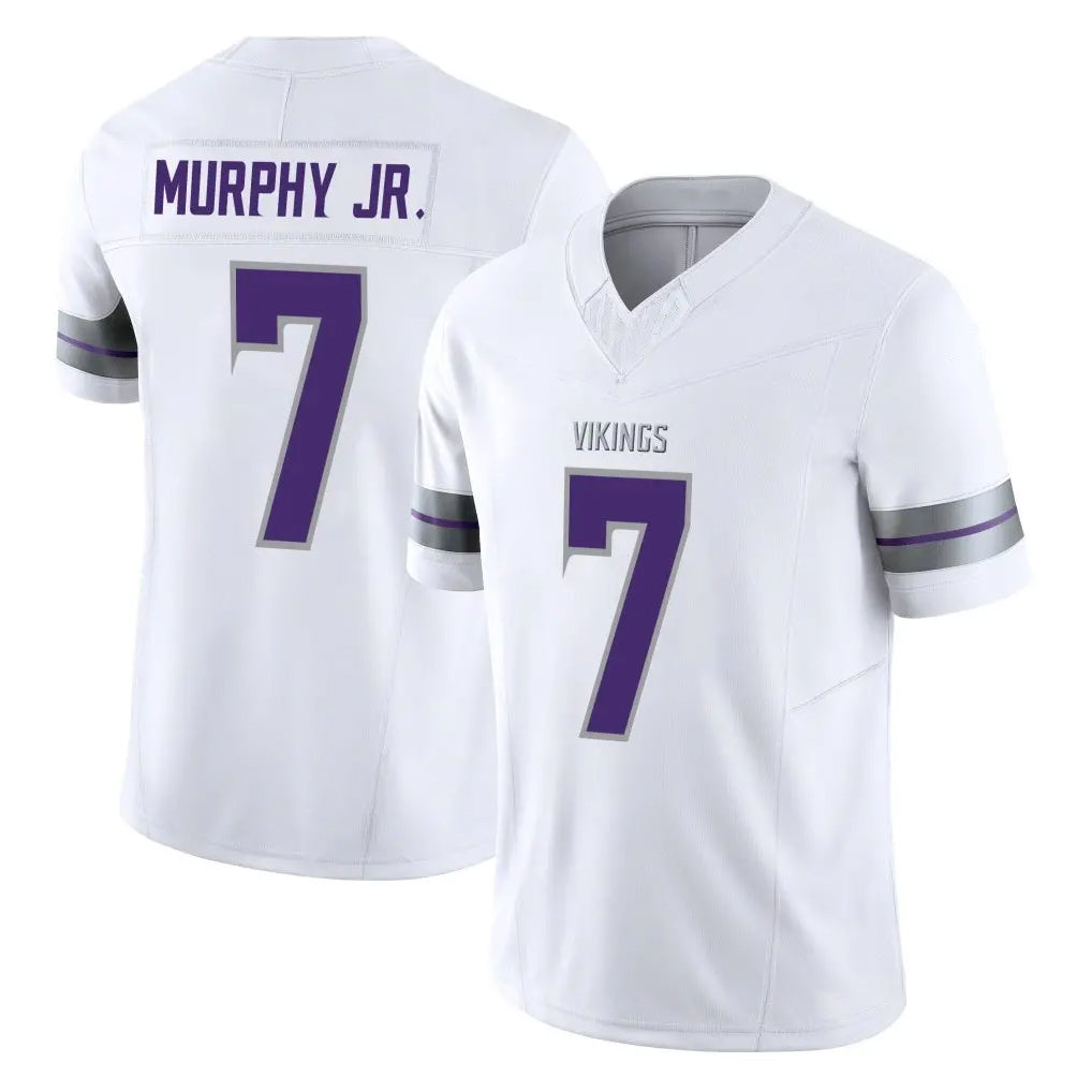 M.Vikings #7 Byron Murphy Jr. Player White Limited Alternate Vapor F.U.S.E. Home Game Odoa Stitched Jerseys