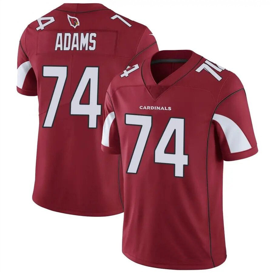 A.Cardinals #74 Isaiah Adams Player Red Game Odoa Stitched Jerseys
