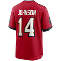 Odoa TB.Buccaneers #14 Brad Johnson Red Game Retired Player Jersey