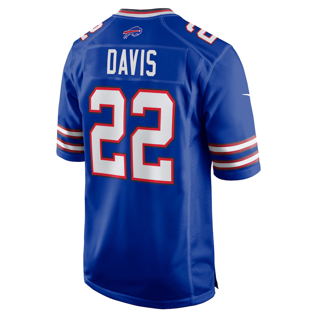 B.Bills #22 Ray Davis Player Royal Home Game Odoa Stitched Jerseys
