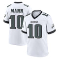 P.Eagles #10 Braden Mann Player White Game Home Odoa Stitched Jerseys