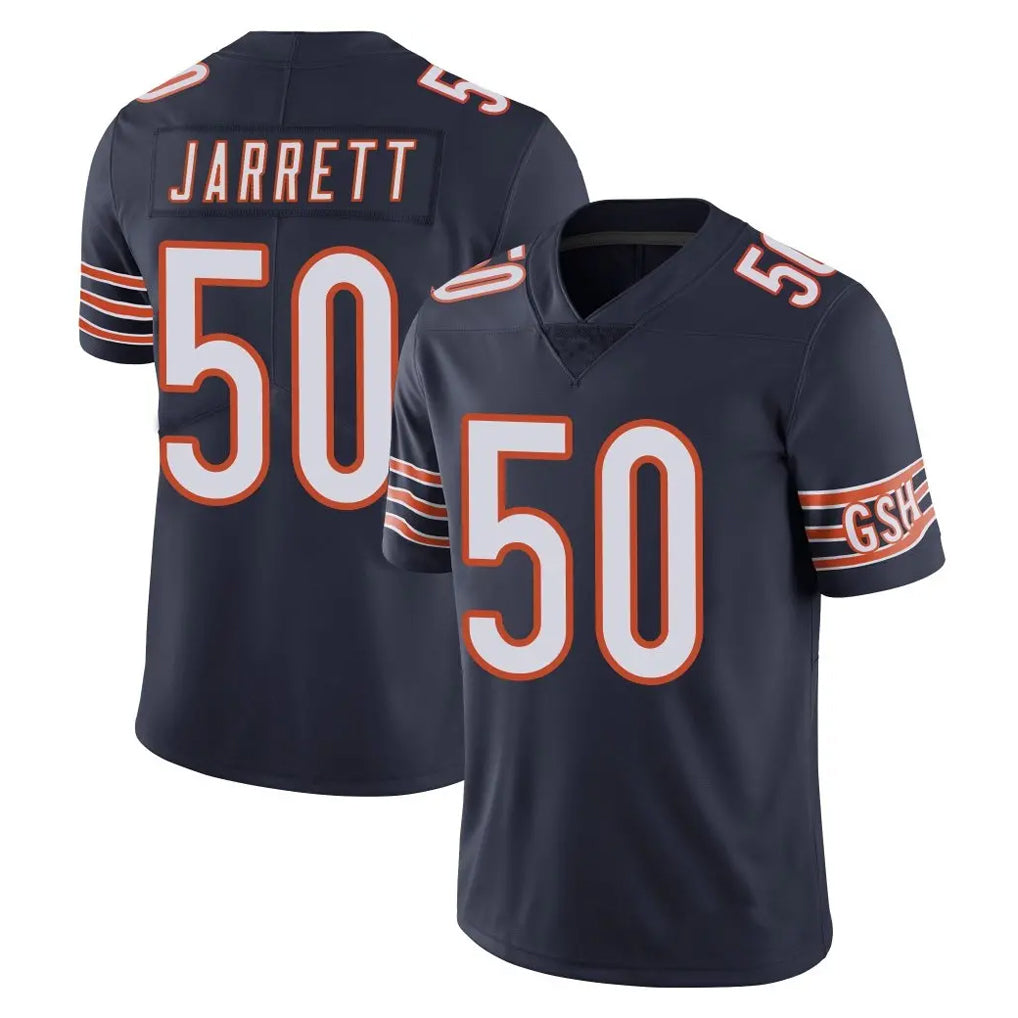 C.Bears #50 Grady Jarrett Player Navy Vapor Untouchable Limited Home Game Odoa Stitched Jerseys