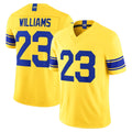 LA.Rams #23 Kyren Williams Player Gold Classic Sol Vapor F.U.S.E. Home Game Odoa Stitched Jerseys