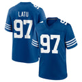 IN.Colts #97 Laiatu Latu Player Royal Limited Home Game Odoa Stitched Jerseys