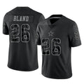 D.Cowboys #26 DaRon Bland Player Black Limited Reflective Home Game Odoa Stitched Jerseys