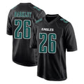 P.Eagles #26 Saquon Barkley Player Carbon Black Fashion Home Game Odoa Stitched Jerseys