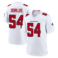 A.Falcons #54 Brandon Dorlus Player White Team Color Home Game Odoa Stitched Jerseys