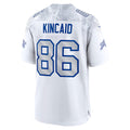 B.Bills #86 Dalton Kincaid Player White Rivalries Collection Game Odoa Stitched Jerseys