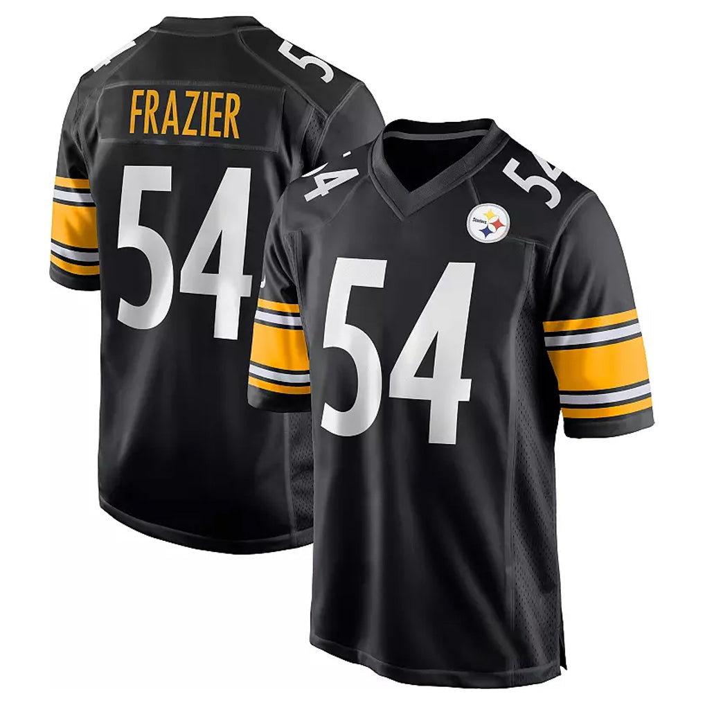 P.Steelers #54 Zach Frazier Player Black Home Game Odoa Stitched Jerseys