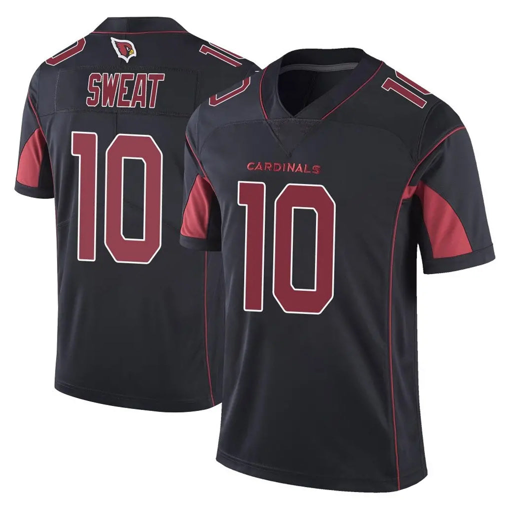 A.Cardinals #10 Josh Sweat Player Black Limited Color Rush Vapor Untouchable Home Game Odoa Stitched Jerseys