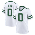 NY.Jets #0 Braelon Allen Player White Legacy Home Game Odoa Stitched Jerseys