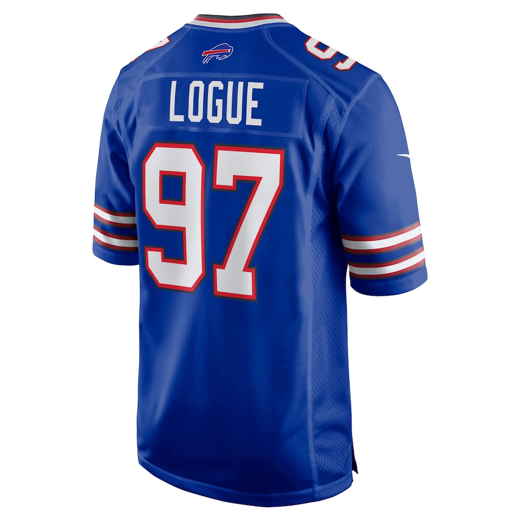 Odoa B.Bills #97 Zion Logue Royal Team Game Jersey