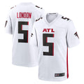 A.Falcons #5 Drake London Player White Game Odoa Stitched Jerseys