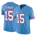 T.Titans #15 Keldric Faulk Player Light Blue Limited Vapor F.U.S.E. Home Game Odoa Stitched Jerseys