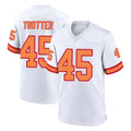 TB.Buccaneers #45 Josiah Trotte Player White '76 Home Game Odoa Stitched Jerseys