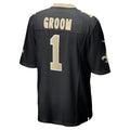 Odoa NO.Saints #1 Groom Black Game Jersey