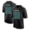 P.Eagles #90 Jordan Davis Player Carbon Black Fashion Home Game Odoa Stitched Jerseys