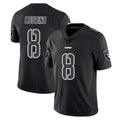 LV.Raiders #8 Kirk Cousins Player Black Limited Black Impact Home Game Odoa Stitched Jerseys