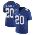 NY.Giants #20 Greg Newsome II Player Royal Limited Vapor Untouchable Home Game Odoa Stitched Jerseys