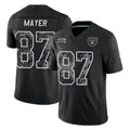 LV.Raiders #87 Michael Mayer Player Black Limited 2026 Salute to Service Home Game Stitched Jerseys