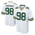 GB.Packers #98 Javon Hargrave Player White Home Game Odoa Stitched Jerseys