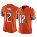 C.Bears #12 Devin Bush Player Orange Alternate Vapor Limited Home Game Odoa Stitched Jerseys