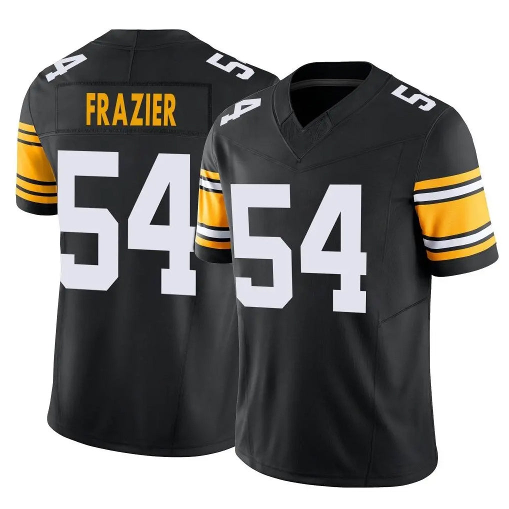 P.Steelers #54 Zach Frazier Player Black Limited Alternate Vapor F.U.S.E. Home Game Odoa Stitched Jerseys