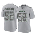 NY.Jets #52 Kingsley Enagbare Player Gray Limited Atmosphere Fashion Home Game Odoa Stitched Jerseys