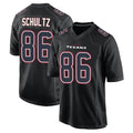 H.Texans #86 Dalton Schultz Player Black Fashion Home Game Odoa Stitched Jerseys