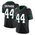 NY.Jets #44 Jamien Sherwood Player Black Limited Legacy Vapor F.U.S.E. Home Game Odoa Stitched Jerseys