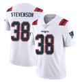 NE.Patriots #38 Rhamondre Stevenson Player White Vapor Untouchable Home Game Odoa Stitched Jerseys