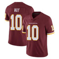 W.Commanders #10 Tress Way Player Burgundy Limited Team Color Vapor Untouchable Home Game Odoa Stitched Jerseys