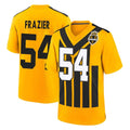 P.Steelers #54 Zach Frazier Player Gold Limited 1933 Throwback Home Game Odoa Stitched Jerseys