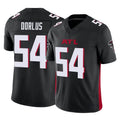 A.Falcons #54 Brandon Dorlus Player Black Vapor F.U.S.E. Limited Home Game Odoa Stitched Jerseys
