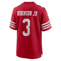 Odoa SF.49ers #3 Brian Robinson Jr. Scarlet Team Game Jersey