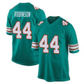 M.Dolphins #44 Chop Robinson Player Aqua Alternate Home Game Odoa Stitched Jerseys