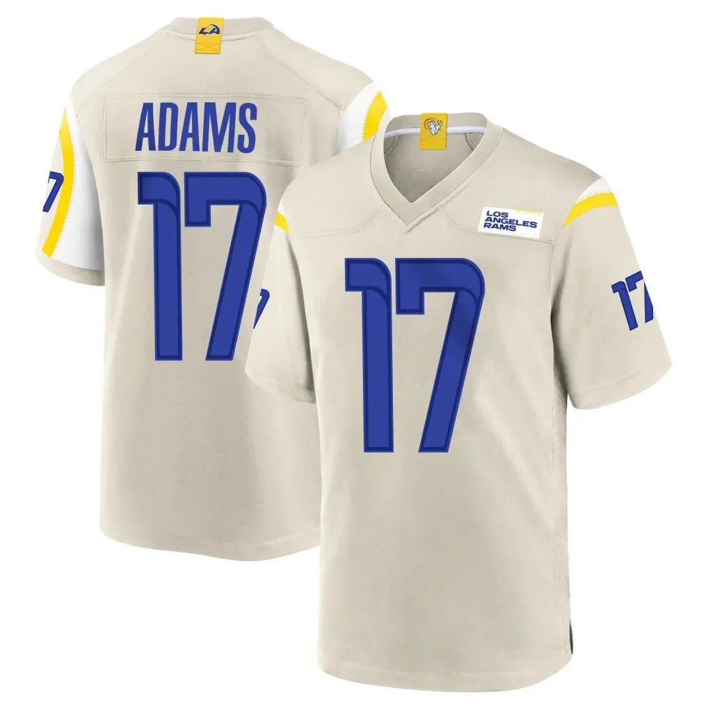 LA.Rams #17 Davante Adams Player Bone Home Game Odoa Stitched Jerseys