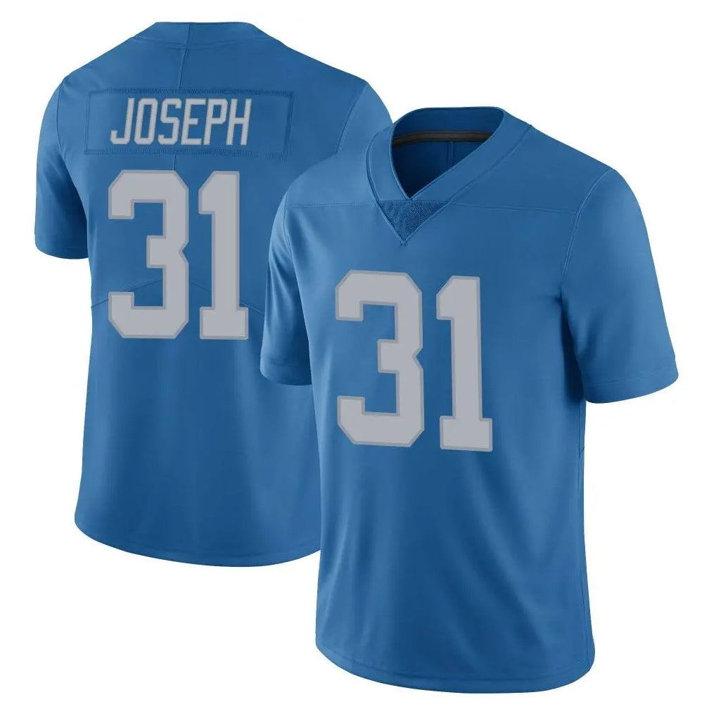D.Lions #31 Kerby Joseph Player Blue Limited Throwback Vapor Untouchable Odoa Stitched Jerseys