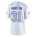 B.Bills #31 Maxwell Hairston Player White Rivalries Collection Game Odoa Stitched Jerseys