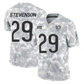 C.Bears #29 Tyrique Stevenson Player Arctic Camo Salute to Service Limited Odoa Stitched Jerseys