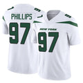 NY.Jets #97 Harrison Phillips Player White Limited Vapor F.U.S.E. Home Game Odoa Stitched Jerseys
