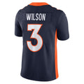 Odoa D.Broncos #3 Russell Wilson Navy Vapor Untouchable Limited Jersey