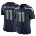 S.Seahawks #11 Jaxon Smith-Njigba Player Navy Limited Vapor F.U.S.E. Home Game Odoa Stitched Jerseys