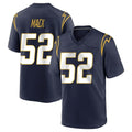 LA.Chargers #52 Khalil Mack Player Navy Home Game Odoa Stitched Jerseys