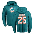 M.Dolphins #25 Tyrel Dodson Player Aqua LOGO Pullover Hoodies Limited Odoa Stitched Jerseys